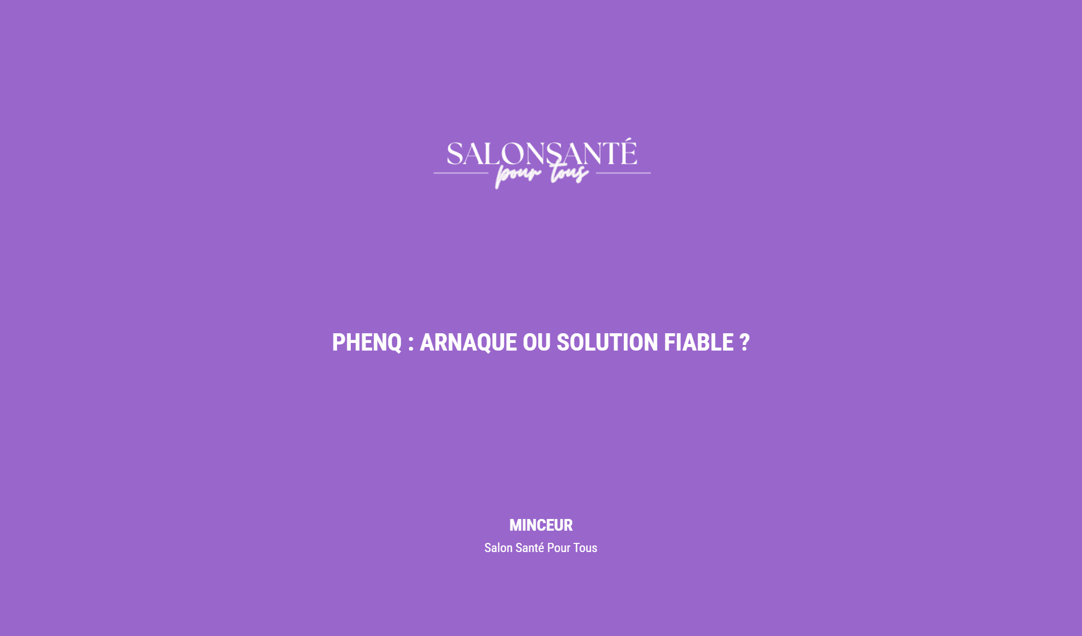 Phenq : Arnaque Ou Solution Fiable ?